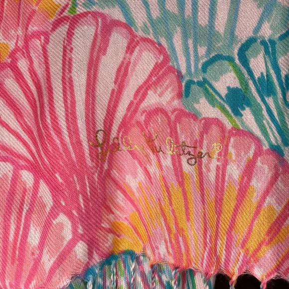 Lilly Pulitzer murfee scarf oh shello multi - Picture 5 of 6